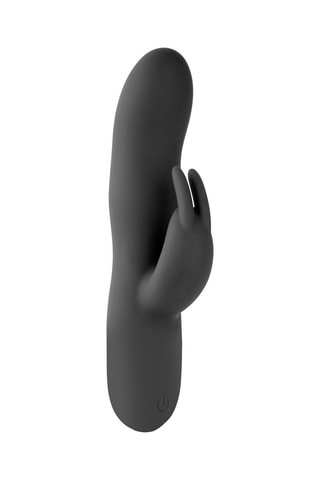 Vibrador Rabbit waterproof - Negro - 19 cm
