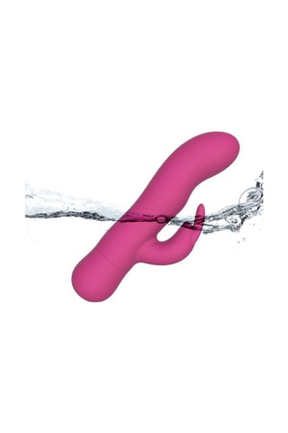 Vibrador Rabbit waterproof - Rosa - 16 cm