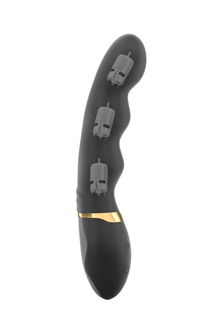 Vibrador Too Much - Negro - 21,8 cm