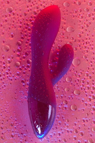 Vibrador Rabbit waterproof Funky Bunny - Violeta - 10,3 cm