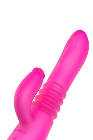Vibrador waterproof efecto calor Idol Plus - Rosa - 24 cm