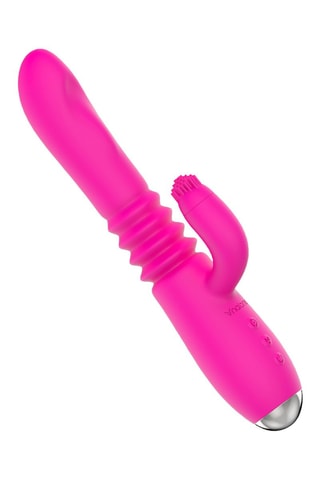 Vibrador waterproof efecto calor Idol Plus - Rosa - 24 cm