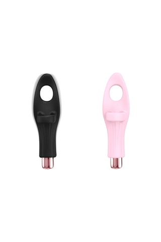 Vibrador Tickle Me - Negro - 13,4 cm