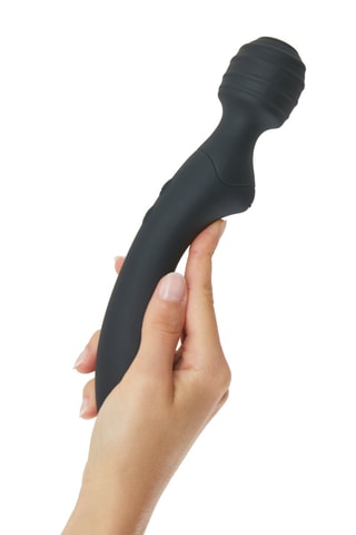 Vibrador Twist - Negro - 22 cm