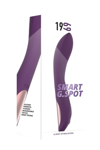 Vibrador Smart G Spot - Violeta - 20 cm
