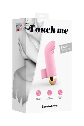 Vibrador Touch Me - Rosa - 6 cm