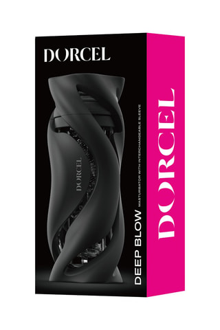 Masturbateur Deep Blow - Noir - 20 cm
