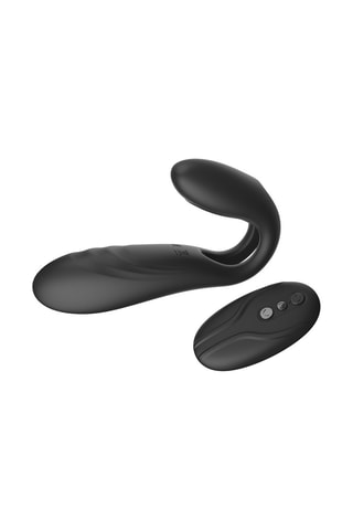 Estimulador para pareja Multi joy - Negro - 20 cm
