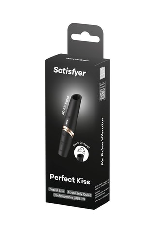 Estimulador clitoriano Perfect Kiss - Negro