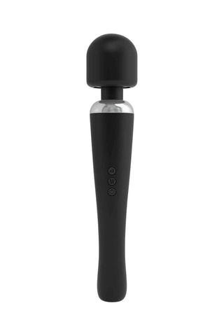 Estimulador clitoriano Megawand - Negro - 29,5 cm