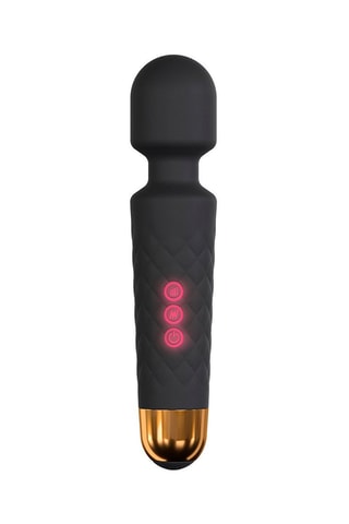 Estimulador clitoriano Wanderful - Negro - 20 cm
