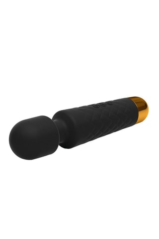 Estimulador clitoriano Wanderful - Negro - 20 cm