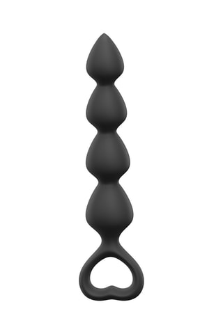 Plug anal Bing Bang Talla L - Negro - 15 cm