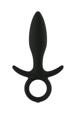 Plug anal waterproof Pull S - Negro - 14 cm