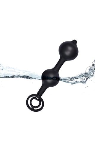 Plug anal - Negro - 22 cm