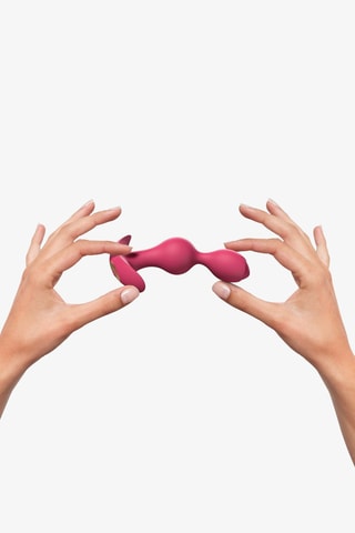 Plug anal Twinny Bud - Rosa - 12 cm