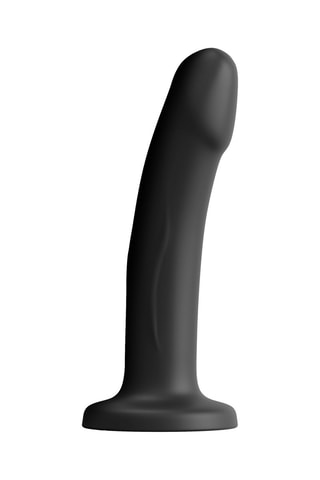 Dildo Real Pleasure - Negro - 16 cm