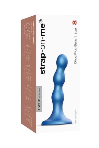 Godemiché - Taille S - Bleu - 15,2 cm
