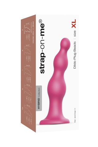 Godemiché waterproof - Taille XL - Rose - 17 cm