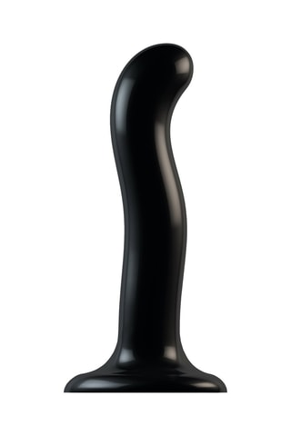 Dildo waterproof - Talla L - Negro - 19 cm