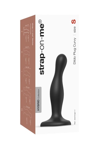 Godemiché waterproof - Taille S - Noir - 14 cm