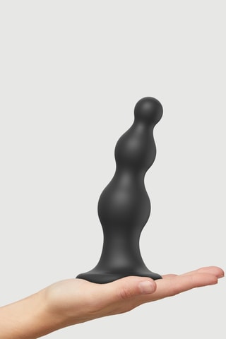 Godemiché waterproof - Taille L - Noir - 16 cm