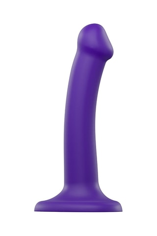 Dildo semirrealista - Waterproof - 14,8 cm - Violeta