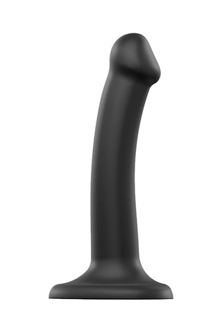 Dildo - Talla S - Negro - 17 cm