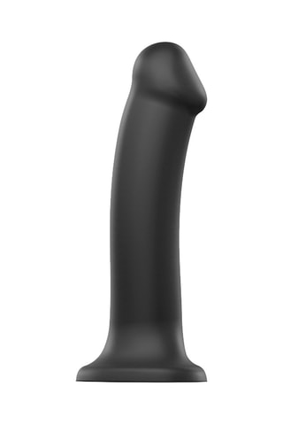 Dildo waterproof - Talla XL - Negro - 20 cm