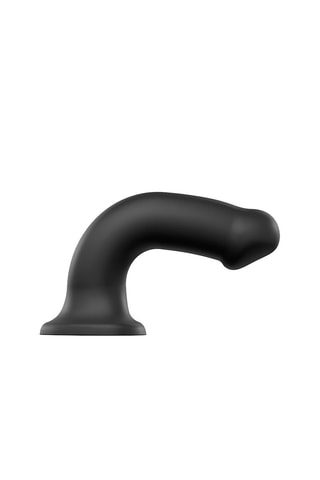 Dildo waterproof - Talla XL - Negro - 20 cm