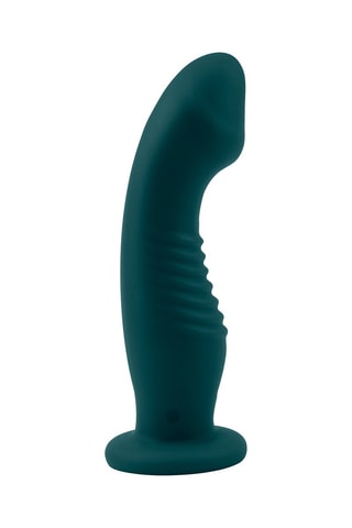 Dildo vibrador waterproof Vibe 2 - Verde - 18 cm