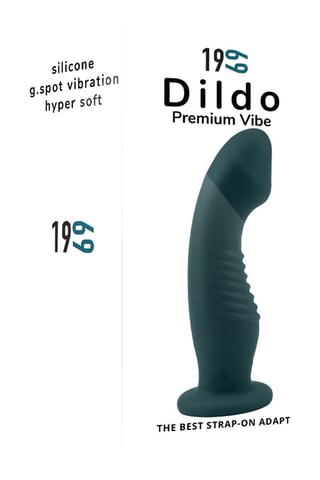 Dildo vibrador waterproof Vibe 2 - Verde - 18 cm