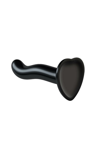 Dildo waterproof - Talla S - Negro - 16,4 cm
