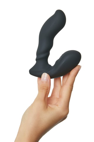 Estimulador de próstata Player one - Negro - 12 cm