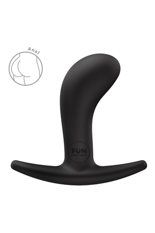 Plug anal - Negro - 8 cm