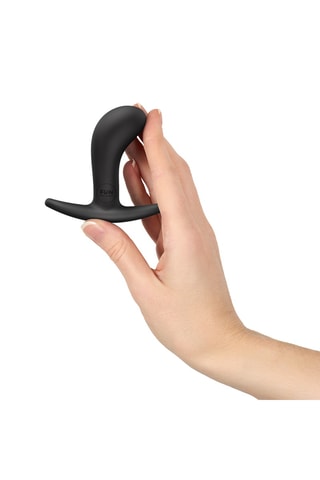 Plug anal - Negro - 8 cm
