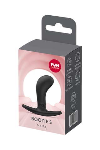 Plug anal - Negro - 8 cm