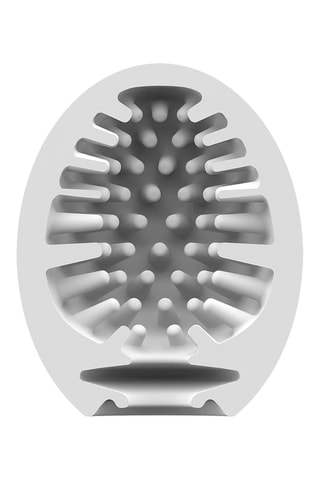 Masturbateur egg unite naughty - Blanc - 60 g