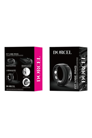 Anillo vibrador para el pene fit vibe ring - Negro