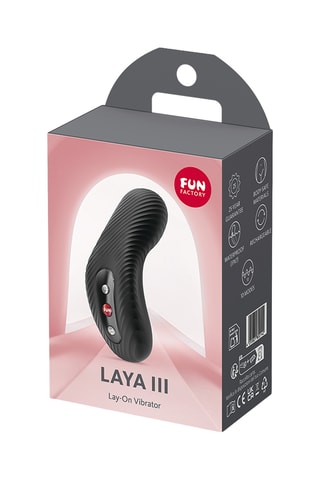 Vibrador laya iii - Negro - 11 cm