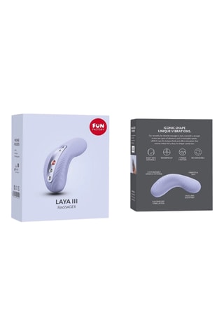 Vibrador laya iii - Violeta - 11 cm