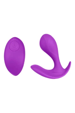 Estimulador de próstata vibrador Prostate Pleasure - Violeta - 6 cm