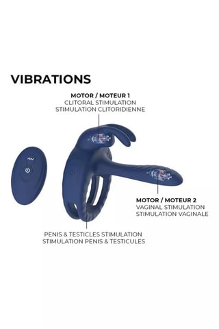 Anillo para el pene - Azul marino