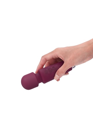 Vibrador mini wand wanderful - Violeta - 15,5 cm