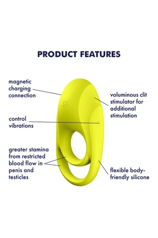 Anillo vibrador para el pene spectacular duo - Verde