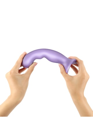 Dildo plug anal dildo point p&g - Talla S - Violeta - 14 cm