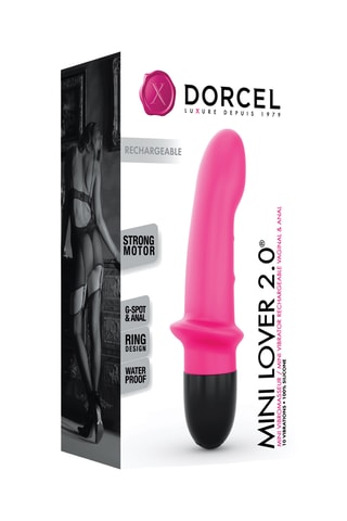Mini lover 2.0 recargable - Rosa - 12 cm