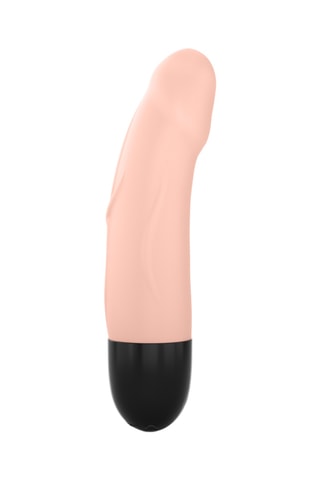 Vibrador recargable Real Vibration S flesh 2.0 - Beige - 12 cm