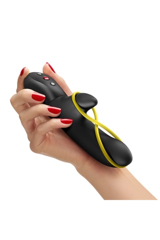 Vibrador amorino - Negro - 18 cm