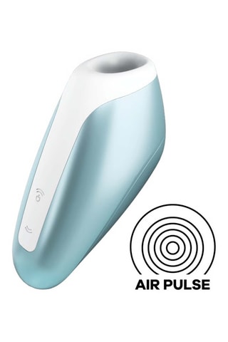 Estimulador clitoriano waterproof por ondas de presión - Azul